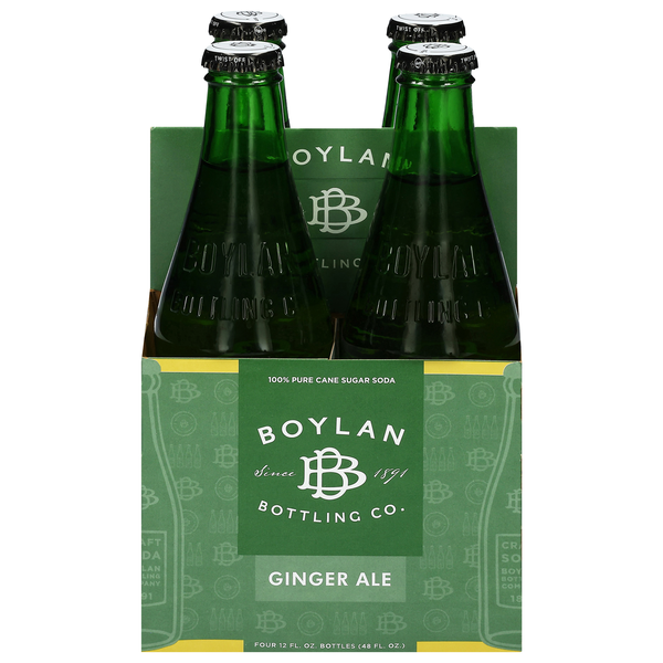 Boylan Ginger Ale Soda - 4 pk