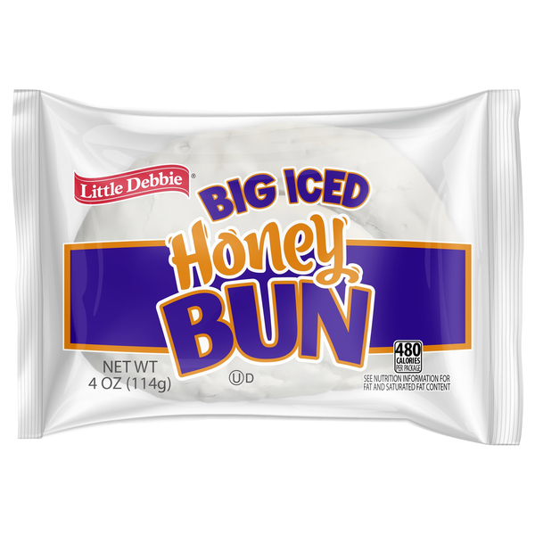 Little Debbie Iced Honey Bun