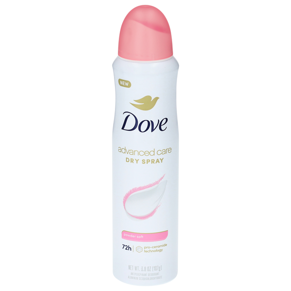 Dove Advanced Care Powder Soft Antiperspirant Deodorant Dry Spray