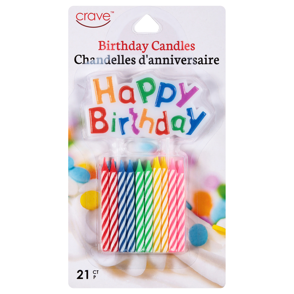 Good Living Happy Birthday Candles