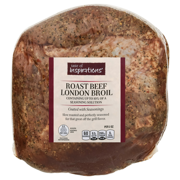 Taste of Inspirations Deli Roast Beef London Broil (Regular Sliced)