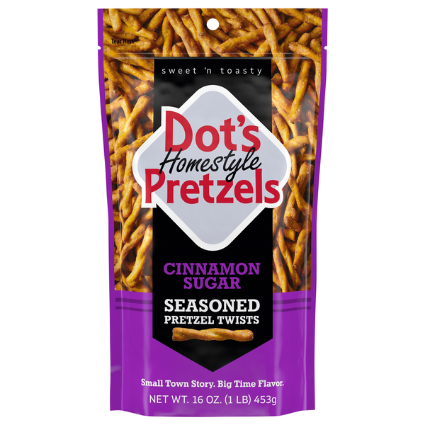 Dot's Homestyle Cinnamon Sugar Seasoned Pretzel Twists