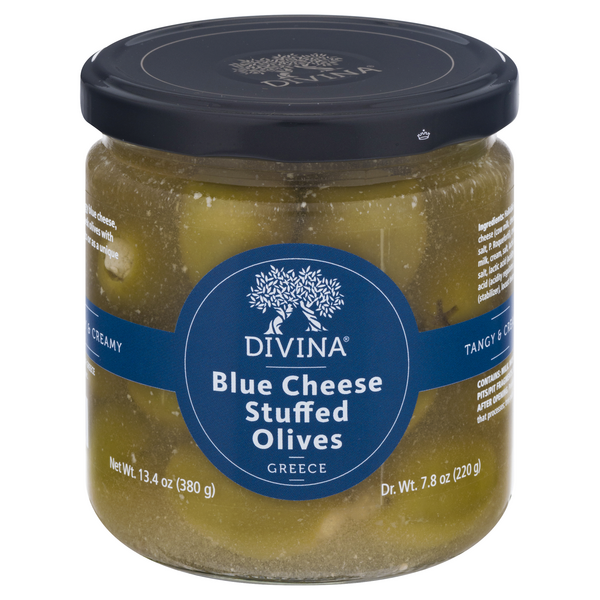 Save on Divina Olives Stuffed with Blue Cheese In Brine Order Online Delivery GIANT