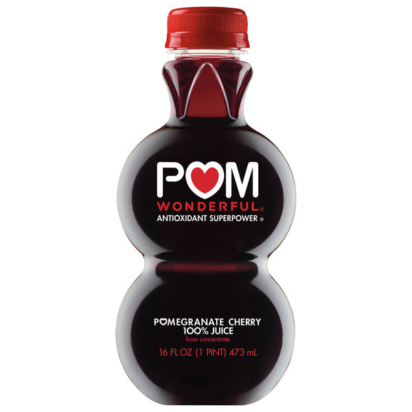 POM Wonderful 100% Pomegranate Cherry Juice Fresh