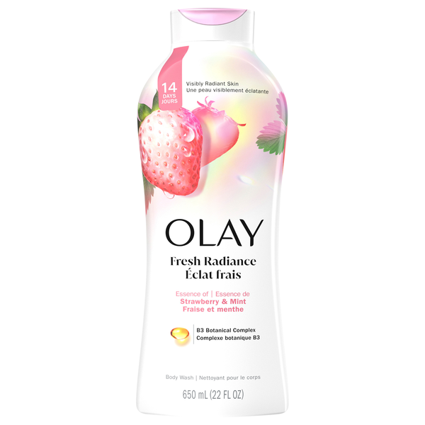 Olay Fresh Outlast White Strawberry & Mint Body Wash