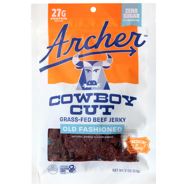 Country Archer Zero Sugar Classic 12g Protein Grass-Fed Beef Jerky