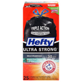 Hefty Ultra Strong White Pine Multipurpose Trash Drawstring Bags 30 Gal