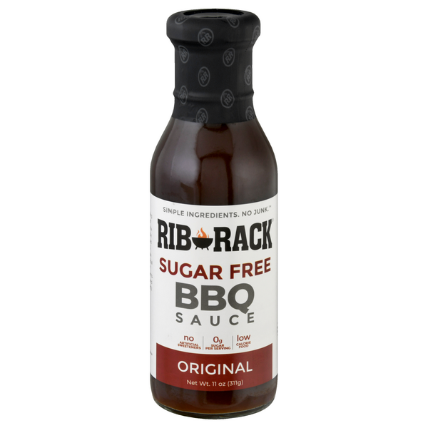 Save on Rib Rack BBQ Sauce Orignal Sugar Free Order Online Delivery GIANT