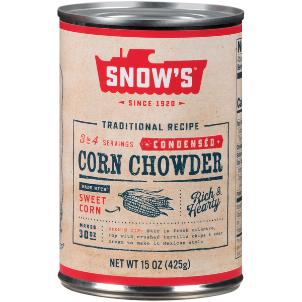 Snow's Condensed New England Corn Chowder Soup
