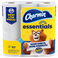 Charmin Essentials Mega Rolls 1-Ply Toilet Paper - 12 ct