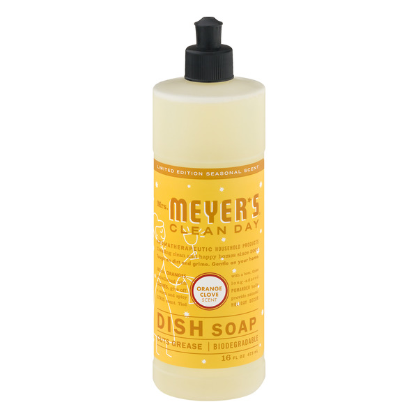 Save On Mrs Meyer s Clean Day Liquid Dish Soap Orange Clove Order 