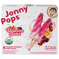 JonnyPops Organic Unicorn Twist Frozen Pops - 6 ct
