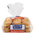 Liscio's Bakery Deli Style No Point Rolls - 6 ct