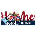 Smart Living Patriotic Word Decor Home Sweet Home