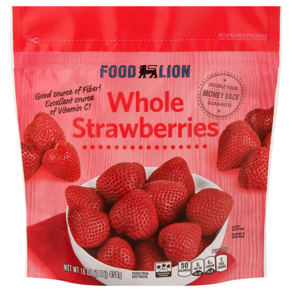 Food Lion Whole Strawberries Frozen