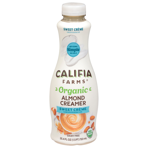 Califia Farms Organic Dairy Free Sweet Creme Almond Creamer