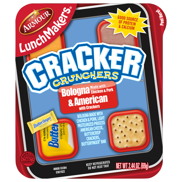 Armour LunchMakers Cracker Crunchers Bologna