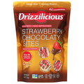 Drizzilicious Strawberry Chocolaty Rice Cake Bites