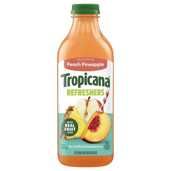 Tropicana Refreshers Peach Pineapple Juice Drink