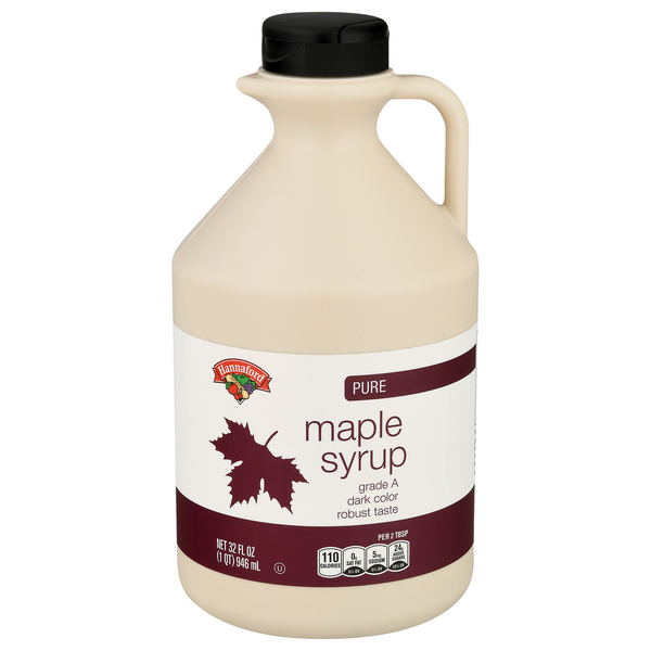 Hannaford Dark Color Pure Maple Syrup