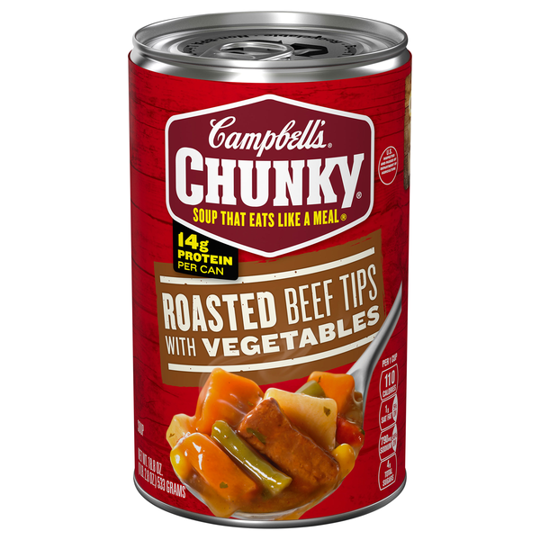 Campbell's Chunky Roasted Beef Tips with Vegetables Soup