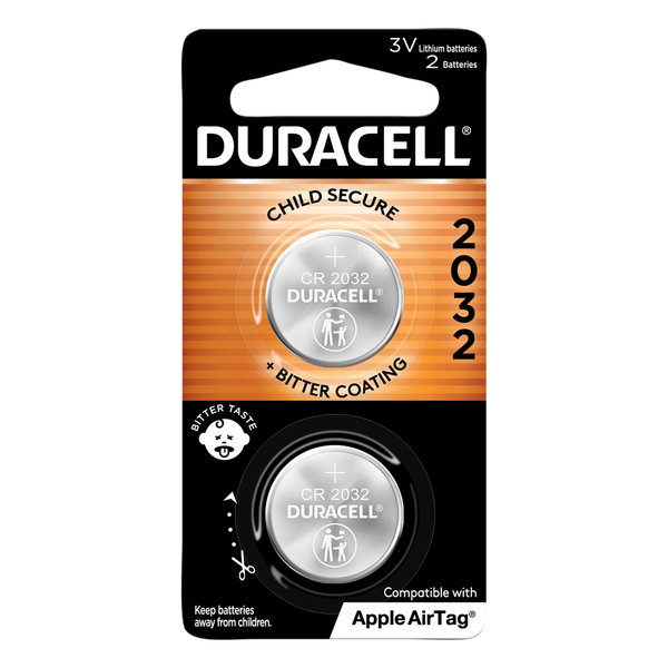 Duracell CR2032 Lithium Batteries 3V