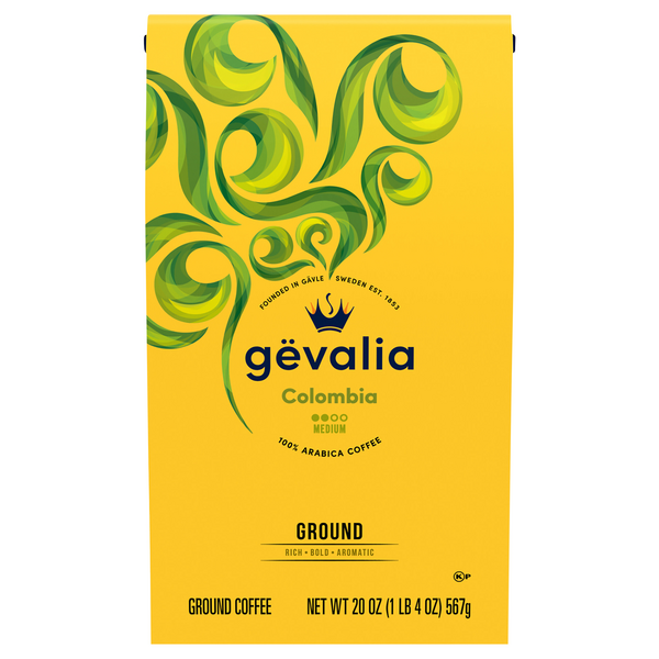 Gevalia Colombia Medium Roast Ground Coffee