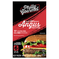 Philly Gourmet 1/4 lb Pure Angus Beef Patties - 6 ct Frozen