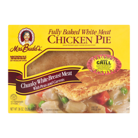 Mrs. Budd's Chicken Pie White Meat with Peas & Carrots