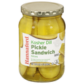 Hannaford Fresh Pack Sandwich Kosher Dill Pickle Slices