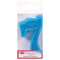 Betty Crocker Blue Numeral Birthday Candle #7
