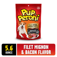 Pup-Peroni Filet Mignon & Bacon Flavors Dog Treats