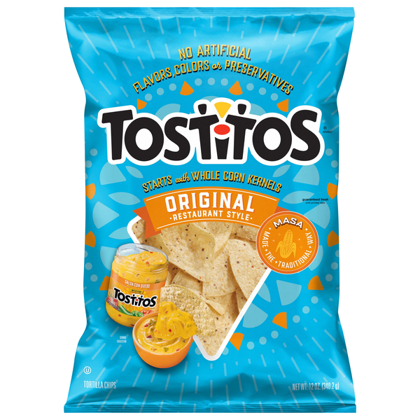 Tostitos Gluten Free Original Restaurant Style Tortilla Chips