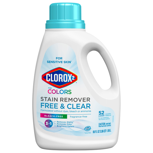 Clorox 2 For Colors 3-in-1 Free & Clear Laundry Additive