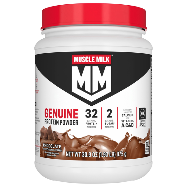 Muscle Milk Chocolate 32g Genuine Protein Powder
