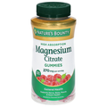 Nature's Bounty Raspberry Flavor 270mg Magnesium Gummies