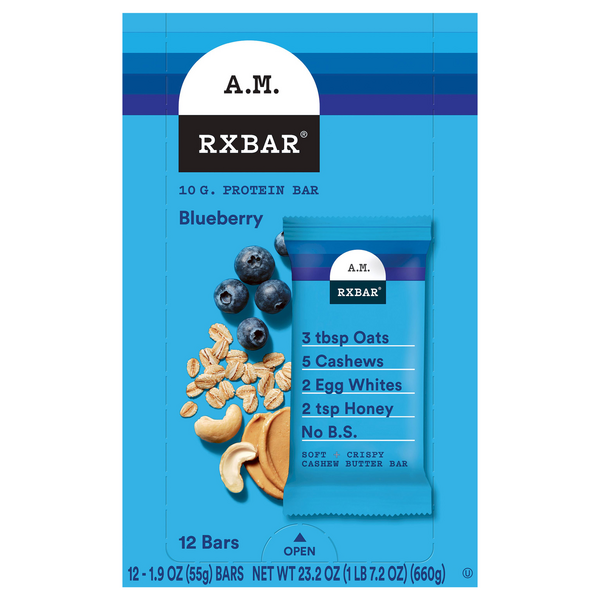 Rx Protein Bars Blueberry Selling