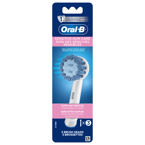 Oral-B Sensitive Gum Care Toothbrush Replacement Heads