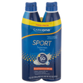 CareOne Sport Sunscreen Spray Broad Spectrum SPF 50 - 2 ct