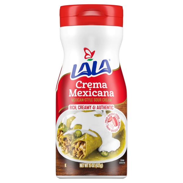Lala Crema Mexicana Mexican-Style Sour Cream