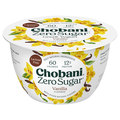 Chobani Zero Sugar Non Fat Vanilla Greek Yogurt Cup