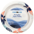 Food Lion Everyday Paper Plates 10.06 Inch