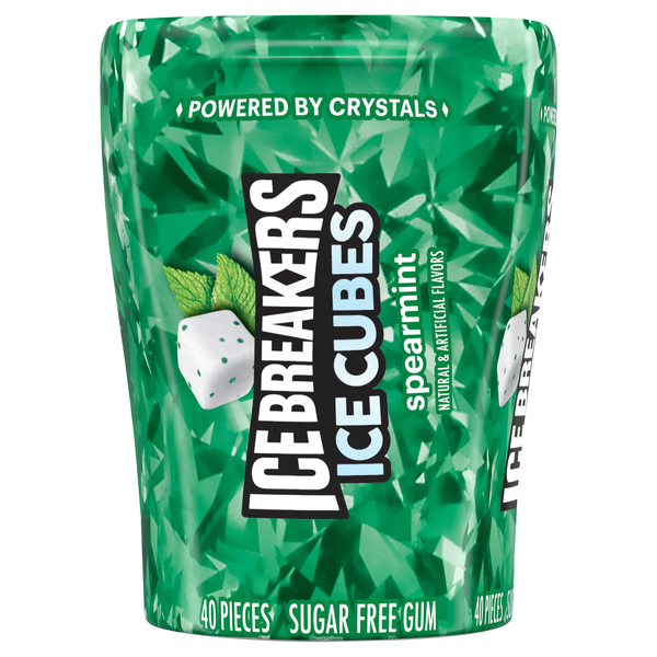 Ice Breakers Ice Cubes Sugar Free Spearmint Gum