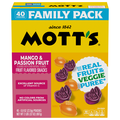 Mott's Mango & Passion Fruit Flavored Snacks Family Pack - 40 ct