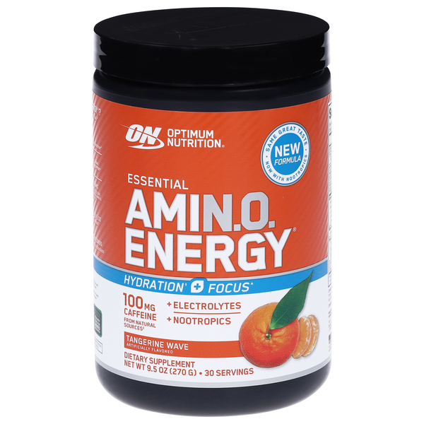 Optimum Nutrition Tangerine Wave Essential AMIN.O. Energy + Hydration