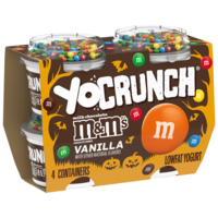 YoCrunch Low Fat Vanilla M&M's Yogurt Cups - 4 ct | Stop & Shop