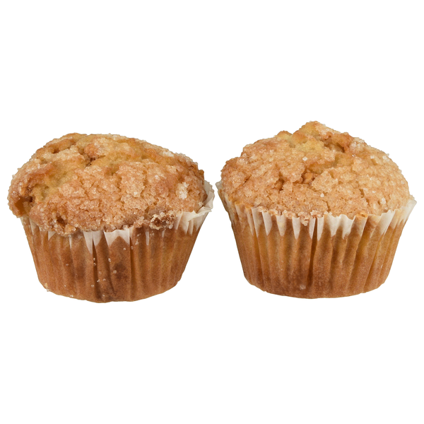 Hannaford Bakery Butter Rum Muffins - 2 ct