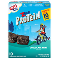 CLIF KID Zbar Organic Chocolate Mint 5g Protein Snack Bars - 10 ct