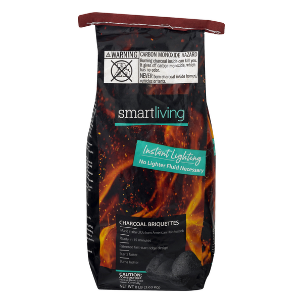Smart Living Charcoal Briquets Instant Lighting