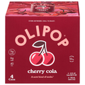 Olipop Cherry Cola Prebiotic Soda - 4 pk